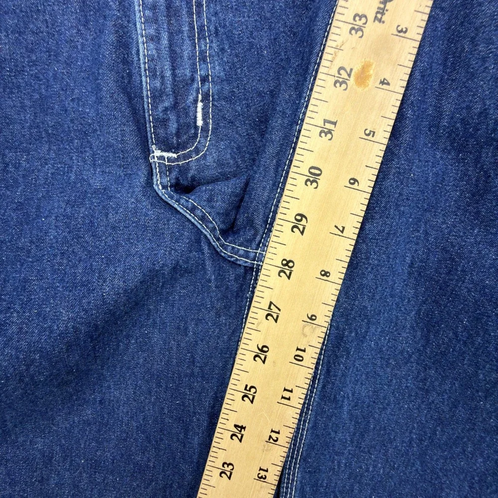 Carhartt Kids 14 Slim Dungaree Fit Denim Carpenter Jeans Blue Y25 DST NWT